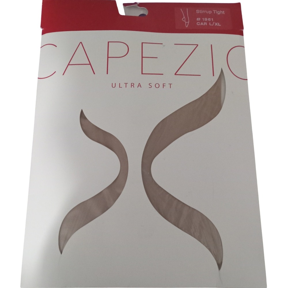 Capezio Ultra Soft Stirrup Tights Dance Ballet L/XL